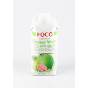 Кокосовая вода с розовой гуавой «FОСО» 330 мл, Tetra Pak